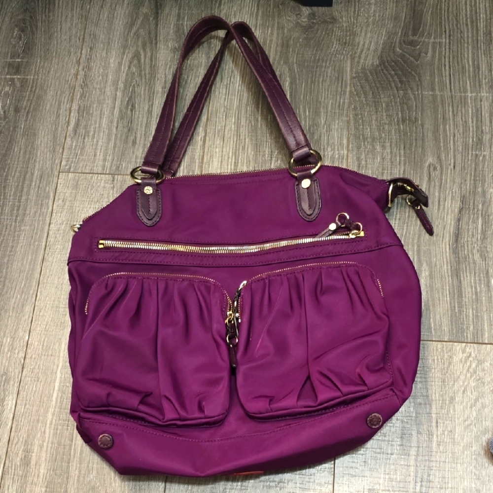 MZ Wallace Purple Shoulder Bag. Great For All Your Needs.